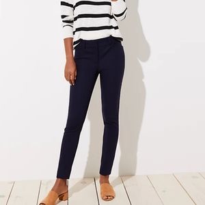 Loft modern skinny ankle black dress pants size 14 petite